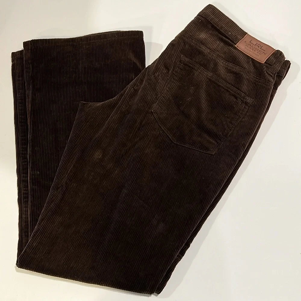 Lauren Jeans - Ralph Lauren corderoy jeans, 12, brown - Picture 2 of 7